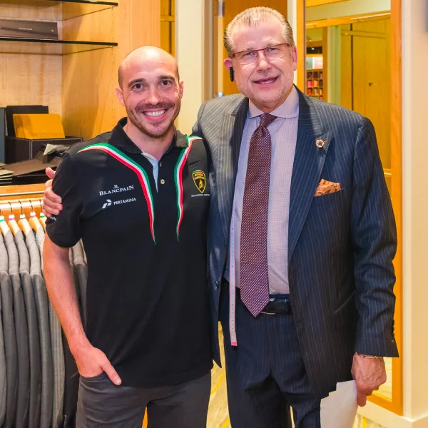 David Eisele Sr., owner and master designer at Davelle Clothiers