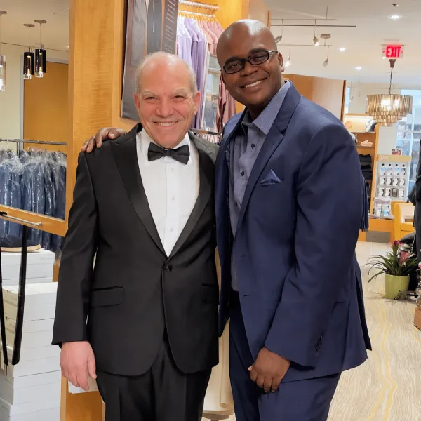 Tim Bumba, senior wardrobe designer at Davelle Clothiers
